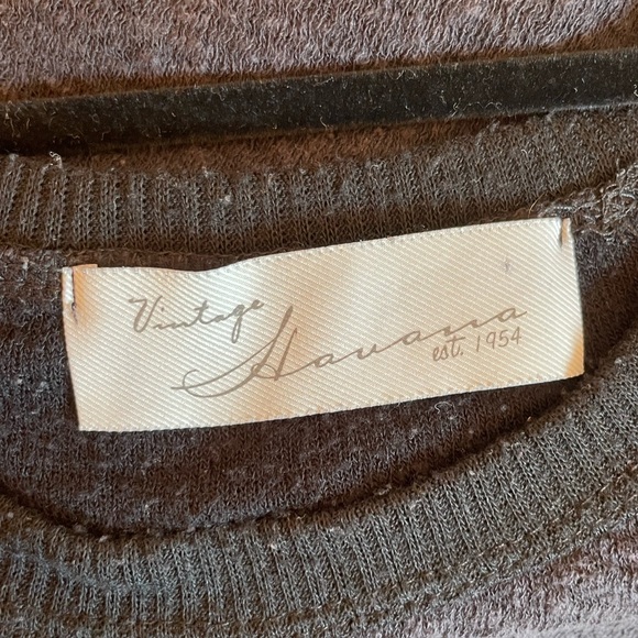 REVOLVE Vintage Havana Black Cutout Sweater - Picture 4 of 5